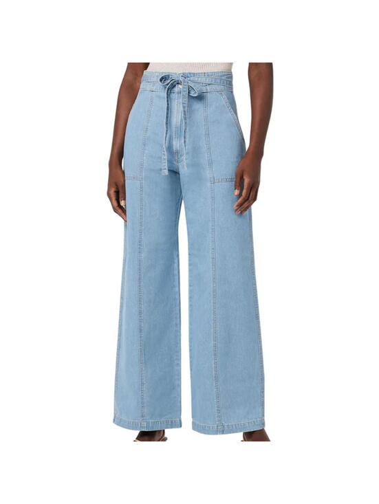 Hudson Jeans Pants - NWT Hudson Tie Waist Wide Leg Barefoot Trouser in First Class Size 28